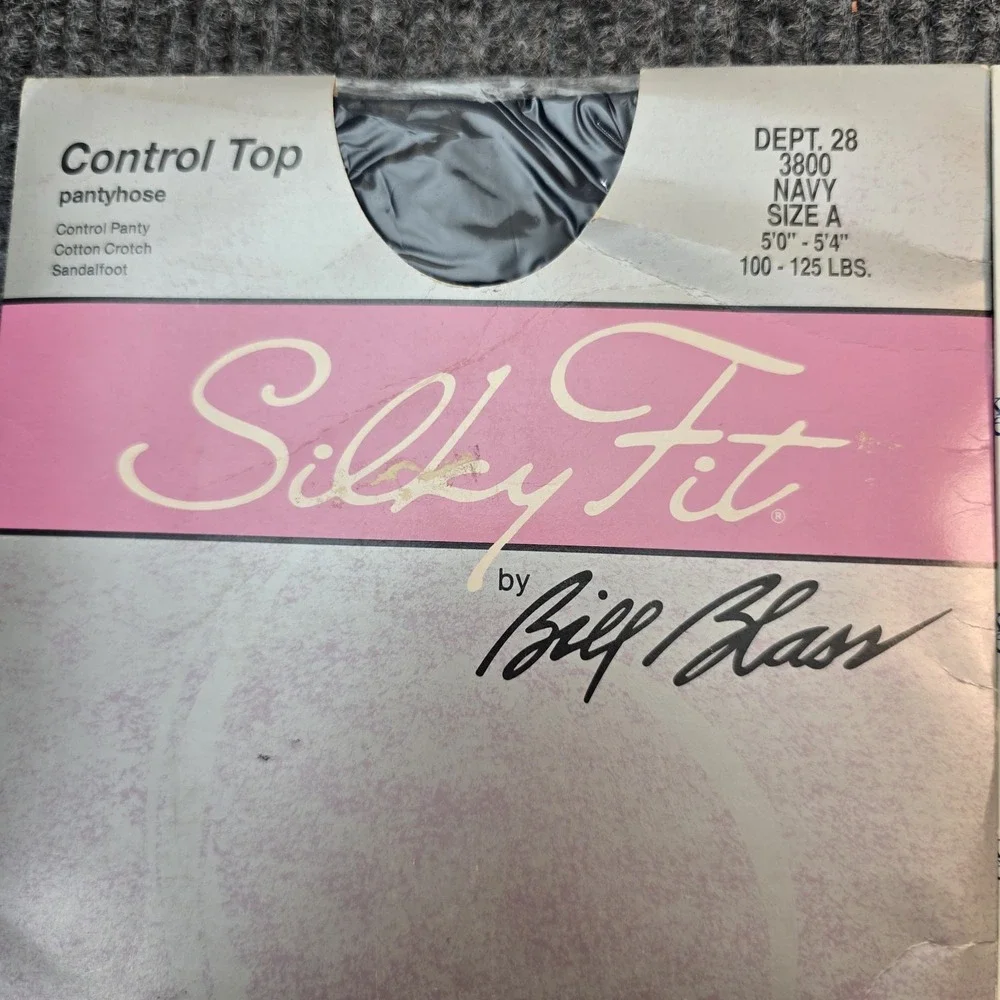 Vintage Pantyhose Lot Bill Blass‎ Silky Fit Park Ave Knee Highs NOS Sealed